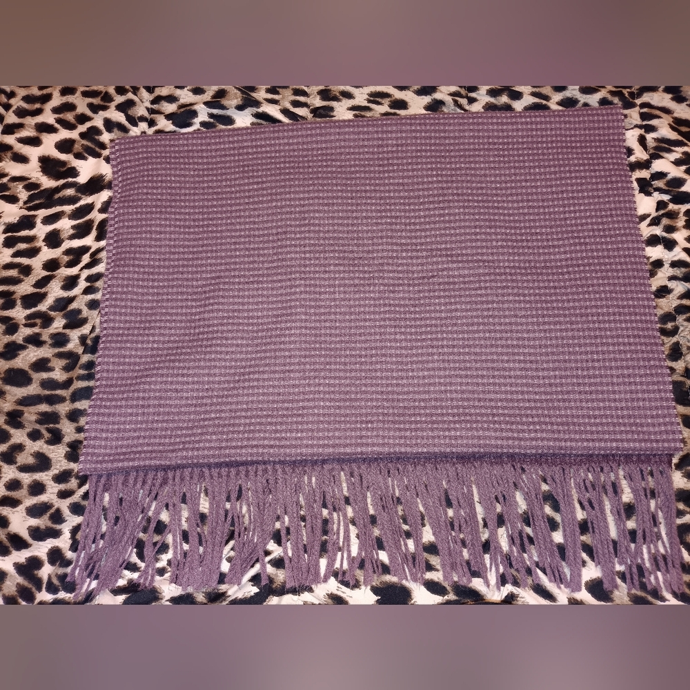 2 For 25$ Purple Fringed Scarf